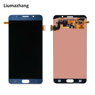 China For galaxy note5 Original Super Amoled For Samsung Galaxy Note 5 Show Touch Screen LCD For Samsung Note 5 N9200 N920A N920F Display for sale