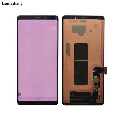 China For Original Galaxy Note 8 AMOLED For Samsung Galaxy Note 8 N950A N950U N950F N950V LCD Display Touch Screen Assembly With Moderate Burn Marks for sale