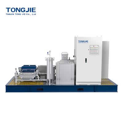 China Long life Tongjie made high pressure triple pump for traditional cleaning and descaling for sale