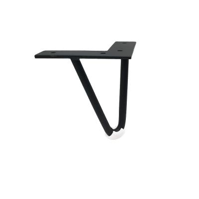 China Wholesale Modern Hot Sale Cheap Colored Steel Hairpin Table Furniture Sofa Feet Bench Coffee Dining Office Furniture Legs for sale