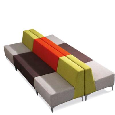 China Various Modular Promotional Goods Using Modern Simple Reception Design Office Sofa for sale