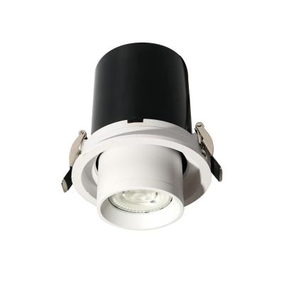 China 2020 Embeded MR16 GU10 Retractable Led Downlight Inserted To Pull Out Spotlight 90mm Cut Out for sale