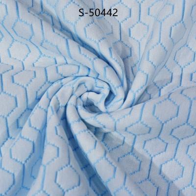 China Hangzhou Waterproof Textile Single Knit Mattress Fabric Ticking Fabric Anti-pilling for sale