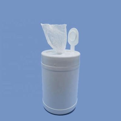 China Viable Disinfect Disposable Dry Wiper Cleaning Cloth Vents With Canister for sale