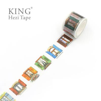 China Waterproof DIY Customized Various Stamp Stickers Labels Washi Tape for sale