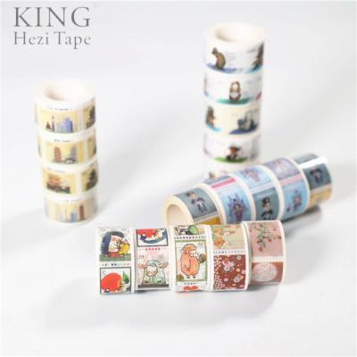 China Custom Malaysia Washi Tape Printing Scrapbook Waterproof Decorative Stamp for sale