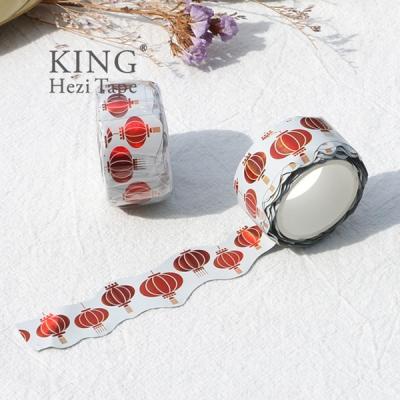 China Jumbo Roll Waterproof Adhesive Die Cut Washi Japanese Decorative Tape for sale