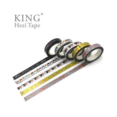 China OEM Factory Waterproof Japanese Washi Tape Wholesale Custom Washi Tape for sale