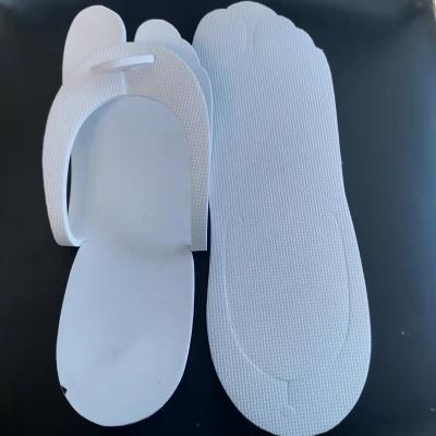 China Wholesale Free Size Disposable EVA Fly Easy Hotel Spa Disposable Slippers Beach Flip Flops for sale