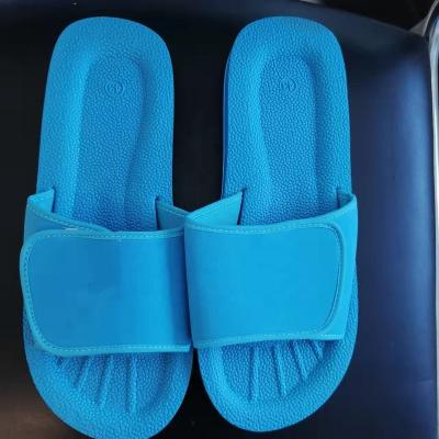 China Wholesale fashion trend size EVA hotel logo OEM free spa massage with disposable beach slippers for sale