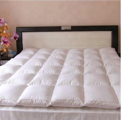 China LUXURIOUS SUPPORT Oeko-Tex Certified Down Mattress Topper 180 x 200 x6cm for sale