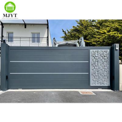 China Easily Assembled Outside Widely Used Farm Entry Driveway Grill Gates Sliding Pipe Gate Designs 1.5m Sliding Gate for sale