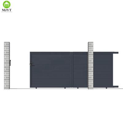 China Easily Assembled The latest design garden aluminum alloy sliding door for sale