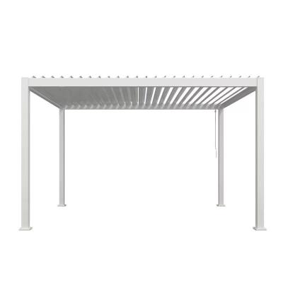 China Windproof Popular Design Sun Shade Aluminum Canopy/ Patio Cover/ Terrace Roof for Outdoor for sale