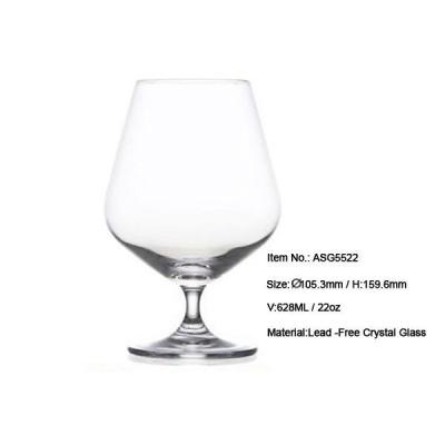 China ASG5522 new viable glass products serving brandy/brandy at factory prices cognac flask glassware tulip glass for sale