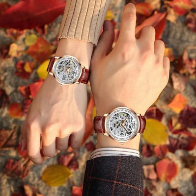 China KINYUED Automatic Genuine Leather Automatic Ladies Watches Luxury Women Women Couple Watches Mechanical Watch for sale