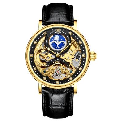 China Dropshipping date low MOQ automatic OEM automatic movement luxury custom logo Tourbillon watch mechanical watches for sale