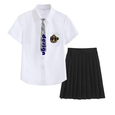 China School Factory Supply OEM Custom Made Primary Children School Uniforms Tops Design Pro Custom Style School Uniform for sale