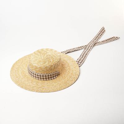 China Wholesale Picture Straw Hats For Women Summer Sun Oversized Natural Grass Bucket Panama Foldable Custom Made OEM Straw Hat Luxury for sale