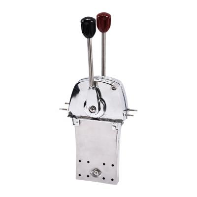 China Japanese Factory Marine Engine Double Control Lever Boat Throttle Control Lever for sale