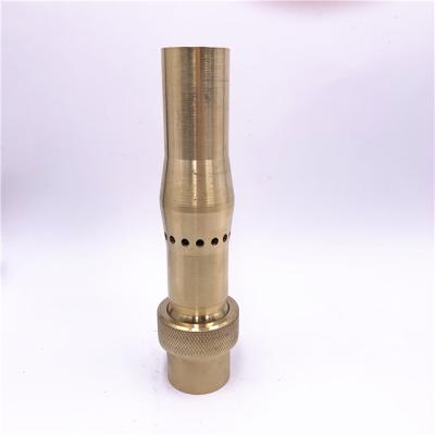 China Remote Possibility 304/316 Stainless Steel Chain Spout Foam Jet Fountain Nozzle Brass Multi-Branch Nozzle for sale