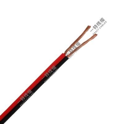 China Bare Copper Wire Clear Red / Black Transparent Since TC CCA Loud Speaker PVC Communication Gold And Silver TCCA Cable for sale