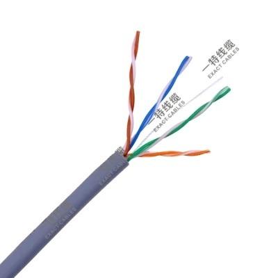 China PVC Lan Cable Cat5e 4-Pair UTP 24AWG Network Communication Cable for sale