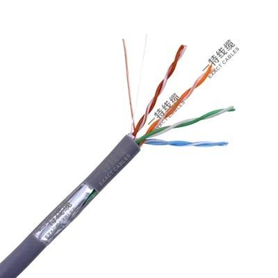 China Lan Cable PVC Network Cat5e 4-Pair FTP 24AWG Communication Cable for sale