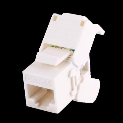 China Networking Tool Free CAT6a 8P8C RJ45 Modular Keystone Jack for sale