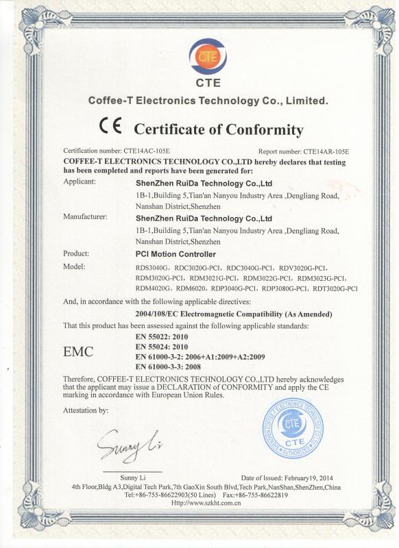 CE - Shanghai Wavetopsign International Technology Co., Ltd.