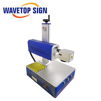 China Laser Marking WaveTopSign CO2 10.6um Laser Marking Machine 30W Portable Galvanometer Aperture 10mm Lens 210x210mm for sale