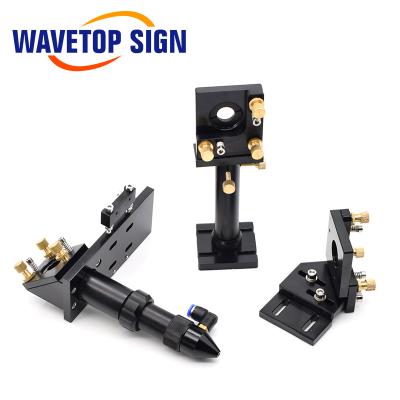 China Hotels WaveTopSign CO2 Laser Head Assembly/Reflect Integrative Mirror Mount and Focus Lens Bracket Holder for sale