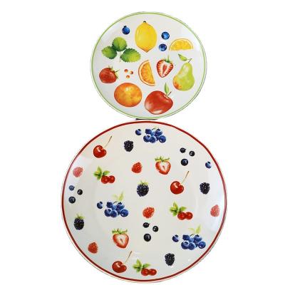 China Sustainable Summer Collection Ceramic Dish 10.5