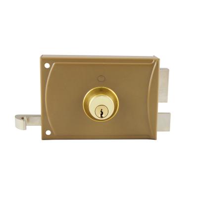 China G720 Angola Iron Door Lock High Security Rim Lock for sale