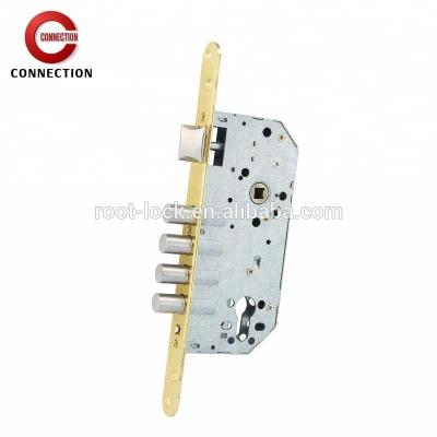 China 3201spain 4 round steel bolts mortise lock 3201 for sale