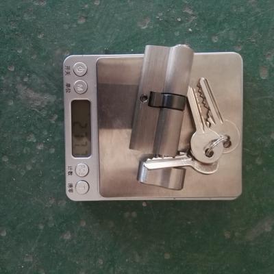 China Brass Full Ton Cylinder Body Mortise Lock Knob Cylinder One Button One Side Key Lock Cylinder for sale