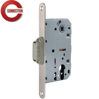 China Iron Or Galvanized Magentic Wood Door Lock Interior Leaf Door Lock Italy Lock for sale