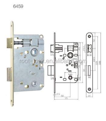 China Hot Sale Bathroom Lock Security Sliding Door Lock In Euro Market for sale