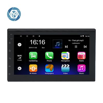 China GPS 7 Inch Android Car DVD Player With BT Car Radio Multimedia VCR Navigation GPS Android Dual Din Car Stereo for sale