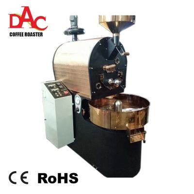 China Hotels 6 Kg High Quality Coffee Bean Roasting Equipment Gas Heating Burner for sale