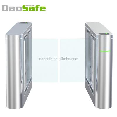 China 304 Stainless Steel TCP/IP Disabled 900mm Passing Swing Turnstiles Optical Barrier Access for sale