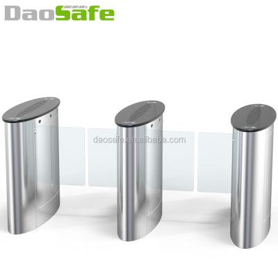 China 304 Stainless Steel Daosafe Optical Swing Barrier Storm Door For Supermarket System for sale