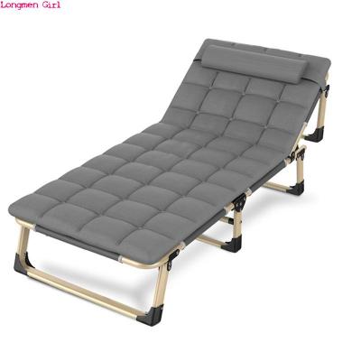 China Modern Folding Garden Sofa Lounge Deck Chairs Travel Beds for Adults and Kids Multifunctional Garden Bedroom Outdoor Furniture for sale