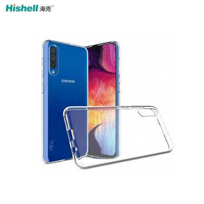 China High Quality Eco-friendly Clear Soft TPU Phone Case For Samsung A30/A50/A70 Cell Phone Case for sale