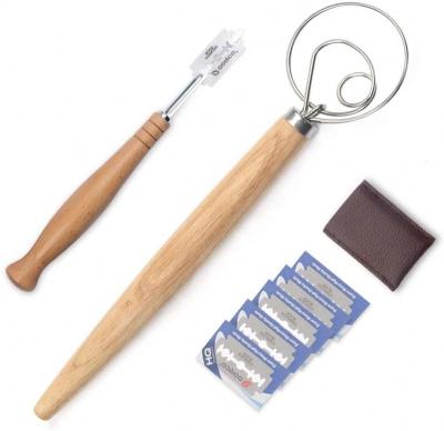 China Sustainable dough beater set for baking cake pizza for sale