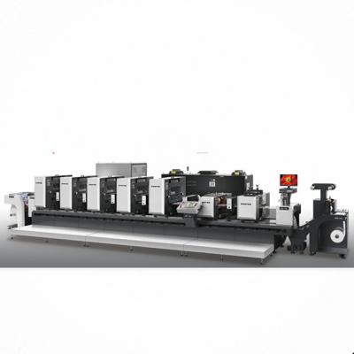 China ZTJ-520 Self Adhesive Printing Shops Sticker 8 Color Offset Printing Machine for sale