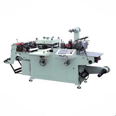 China MQ-350 Hot Selling Flat Bed Label Printing Shops Die Cutting Machine for sale