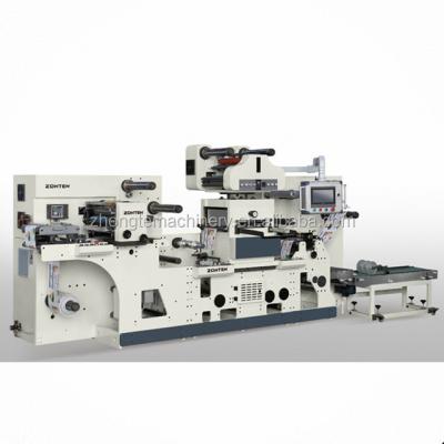 China food & Hot Beverage Factory SMART-320 China Paper Label Foil Stamp Horizontal Layer Die Cutting Converting Machine for sale