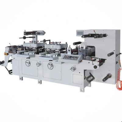 China Printing Shops Best Selling Sticker Tape Label Double Head Die Cutting Sticker Hot Stamping Machine for sale