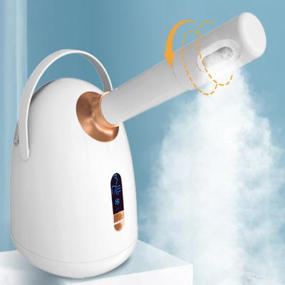 中国 Vertical silent ionic fragrance hot and cold spray face steamer soothes and calms the skin and deep hydration 販売のため